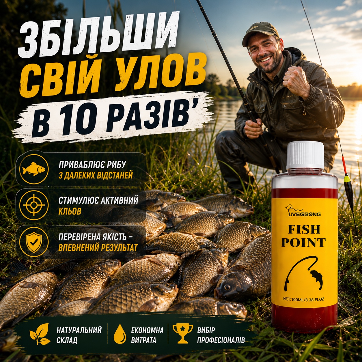 Fish Point — рідкий активатор кльову
